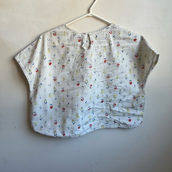Beaton cloth hand block print blouse cotton slow fashion size S to M Tag is M - Picture 7 of 7